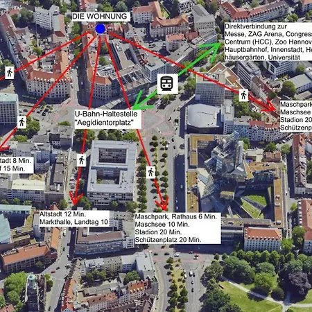 Apartamento Hoel-moderne In Zentraler Lage, Schallschutzfenster, 24h-self-check-in, Hanôver