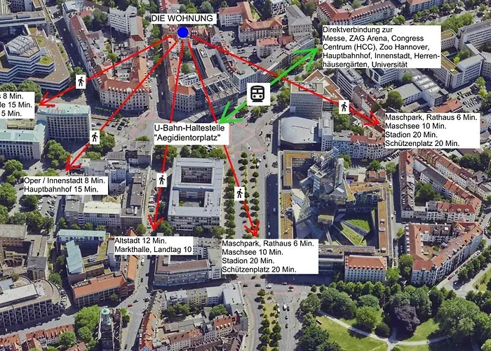 Appartamento Hoel-moderne In Zentraler Lage, Schallschutzfenster, 24h-self-check-in, Hannover